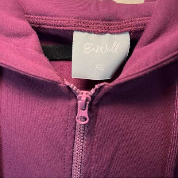 Bewell IV Zip Hoodie Plum XL - Picture 5 of 8